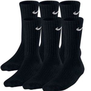 boys nike socks white